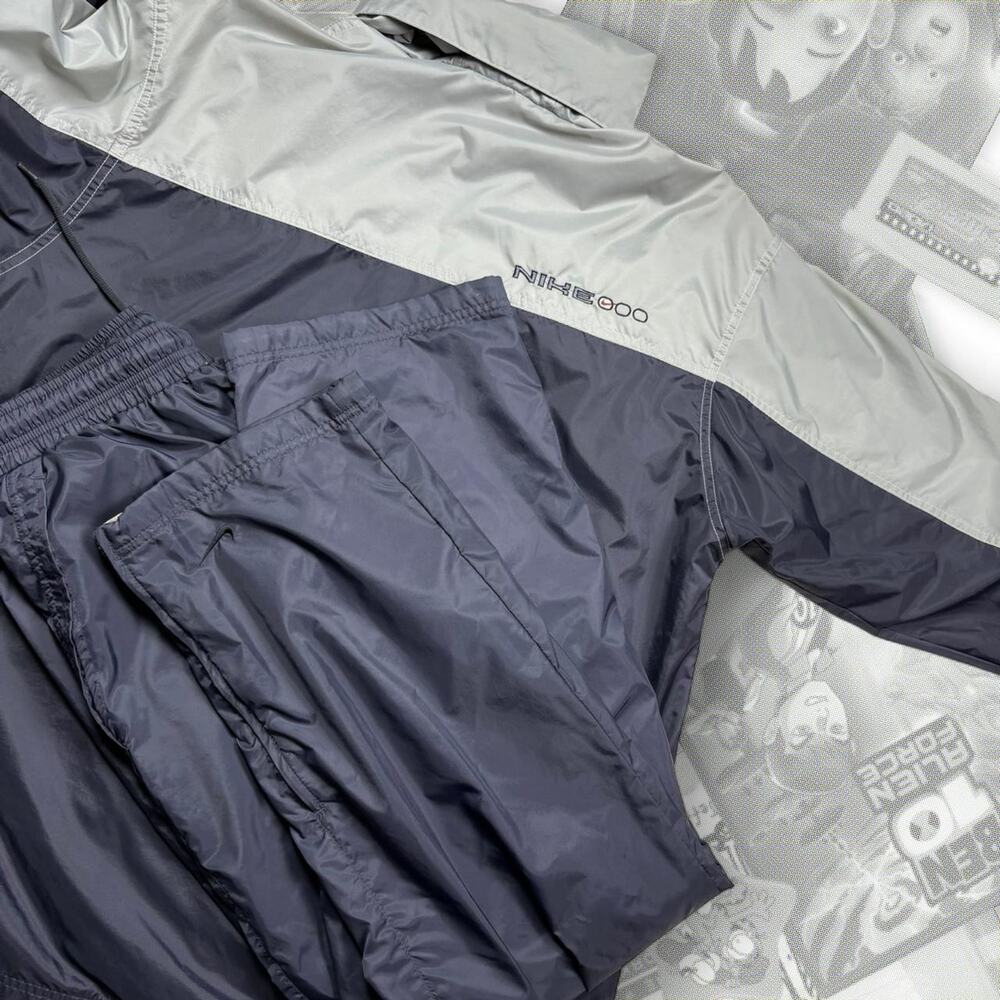 Y2k Nike Windbreaker Zip Up Tracksuit